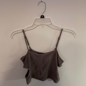 Medium Forever 21 Gray Crop top just didn’t fit:(